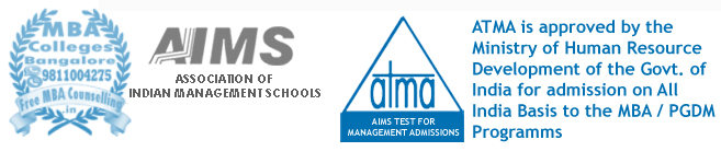 MBA colleges Bangalore accepting ATMA