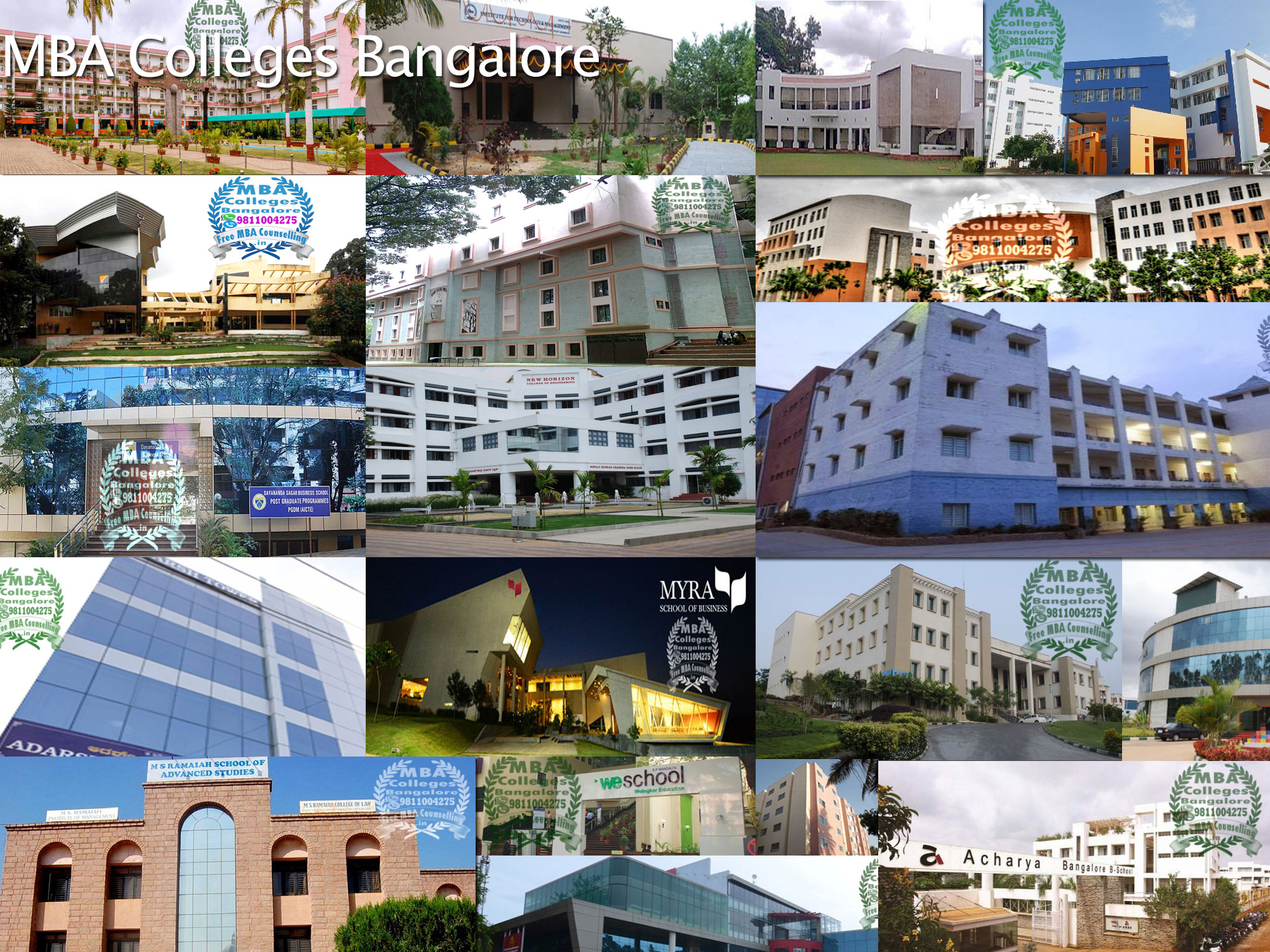 list of Top mba colleges in Bangalore