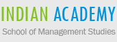 Indian Academy School of Management Studies logo